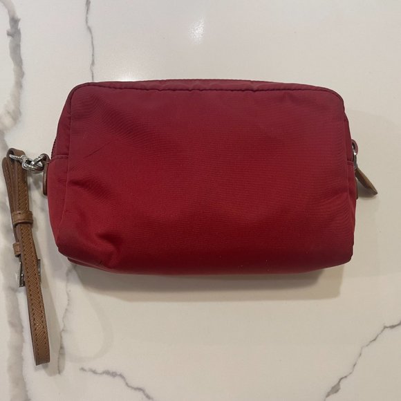 Prada Red Re-nylon Necessaire Small Bag - Picture 3 of 4